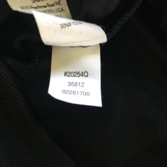 Spanx PerfectFit Slim Straight Ponte Pants Black High Rise Workwear Chic Petite - Picture 9 of 9